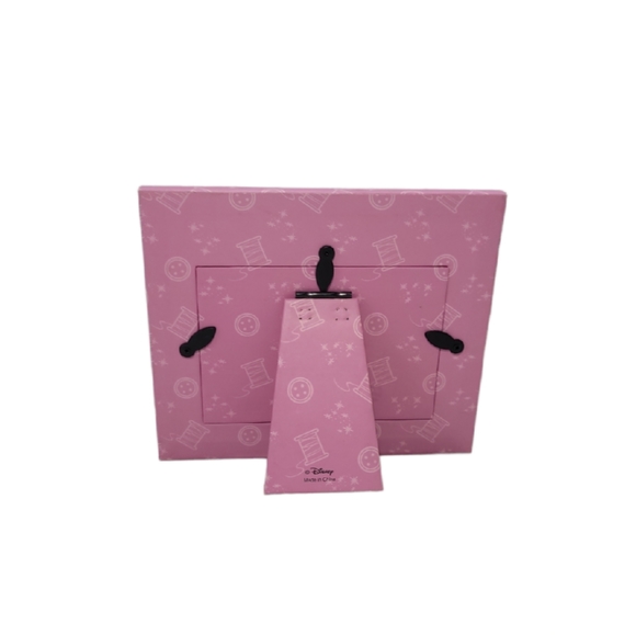 DISNEY Tinkerbell " Mischievious" 3½" X 5" Photo Pink Picture Frame Disney Store - Picture 3 of 4